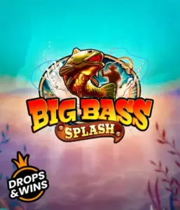 Get hooked on the exciting world of the Big Bass Splash game by Pragmatic Play, showcasing a vibrant fish leaping out of water. This image depicts the spirit of angling with bold graphics and lively typography. Ideal for those who love fishing-themed games, offering a captivating experience. 