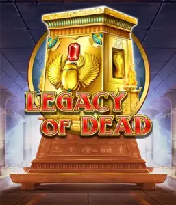 Experience the Legacy of Dead game by Play'n GO with free spins and expanding symbols, beginning with $0.10 bets.